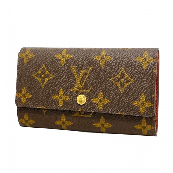 Louis Vuitton Wallet Zip Brown Monogram Monne Porte - Picture 1 of 8